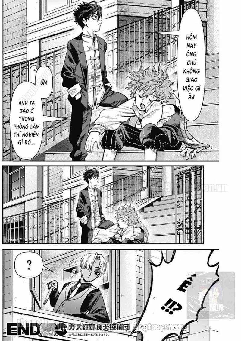 Đội thám tử chó hoang và đèn dầu Chapter 11 trang 18