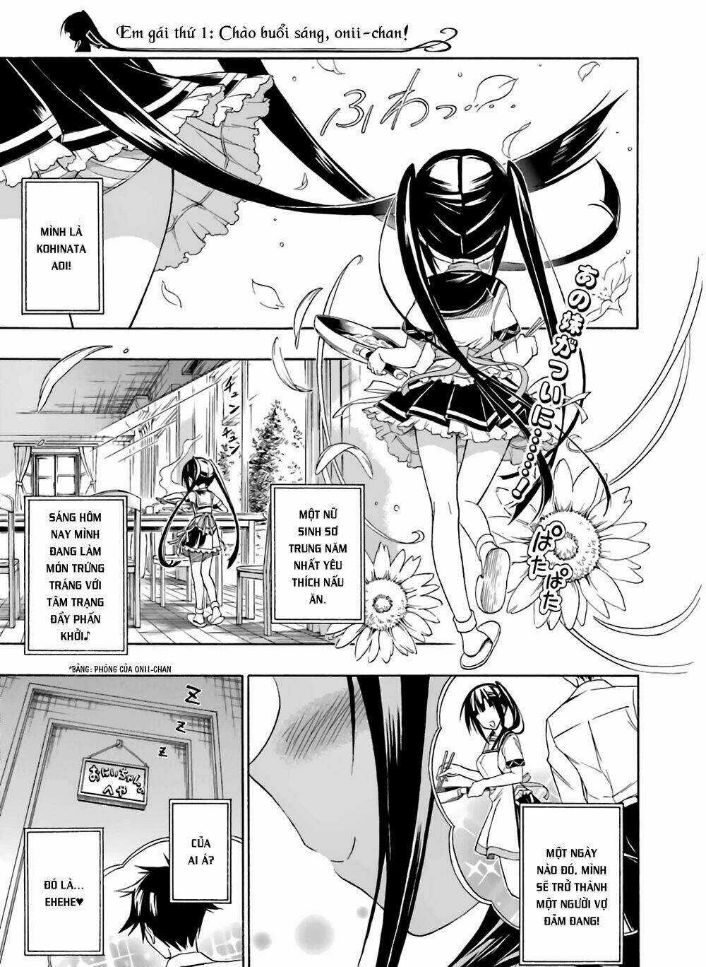 Dokidoki Sister ♡ Aoi-chan Chapter 1 trang 2