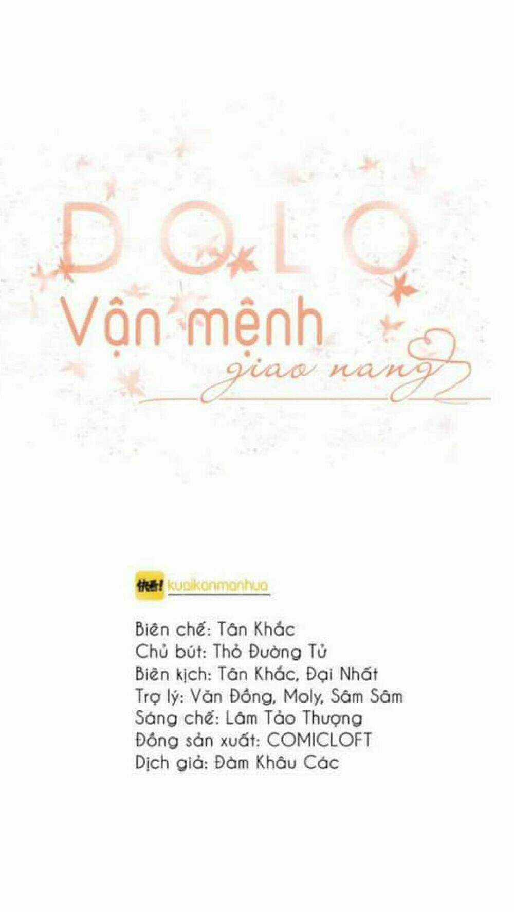 Dolo Mệnh Vận Giao Nang Chapter 39 trang 8