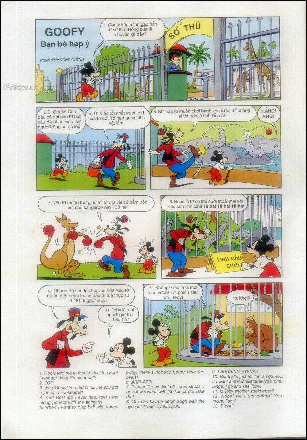 Donald Và Bạn Hữu Chapter 71 trang 3
