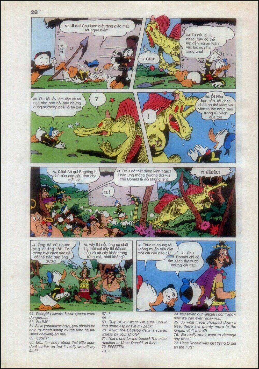Donald Và Bạn Hữu Chapter 71 trang 30