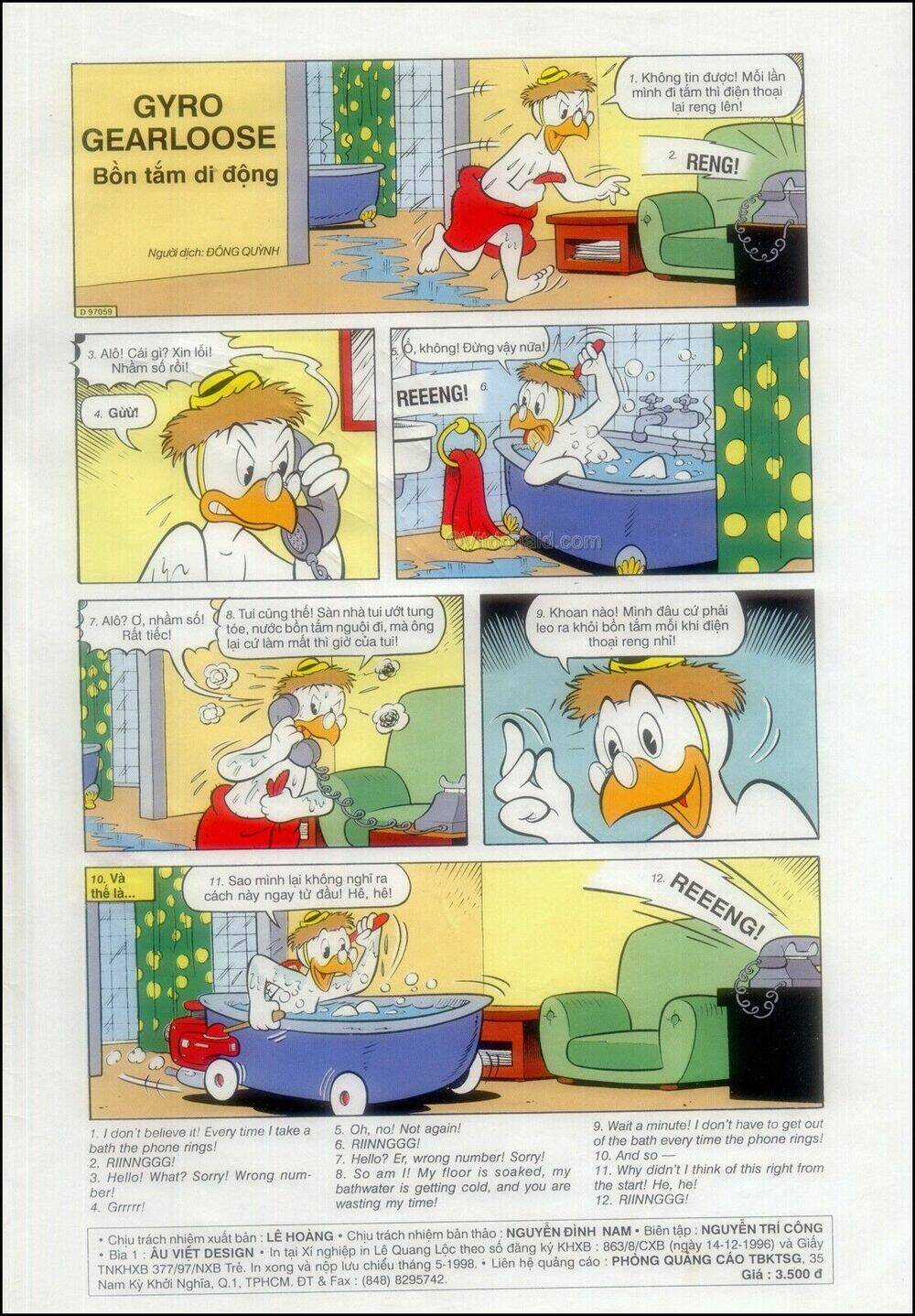 Donald Và Bạn Hữu Chapter 71 trang 33