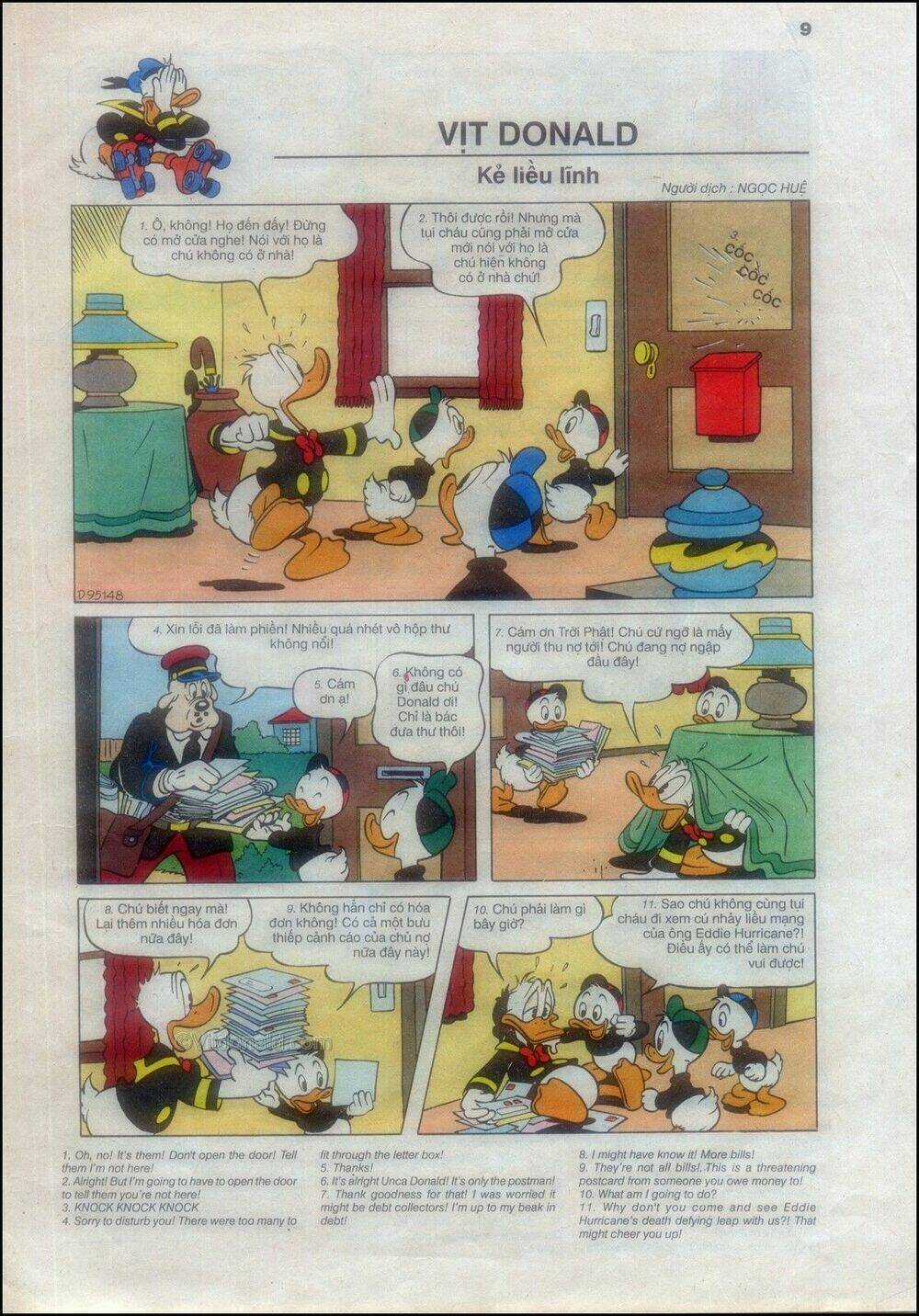 Donald Và Bạn Hữu Chapter 8 trang 11