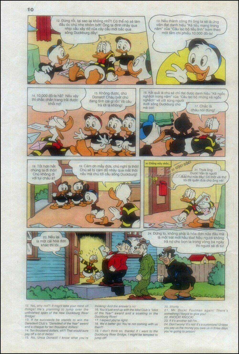 Donald Và Bạn Hữu Chapter 8 trang 12