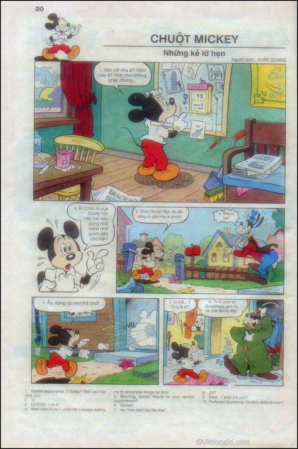 Donald Và Bạn Hữu Chapter 8 trang 20