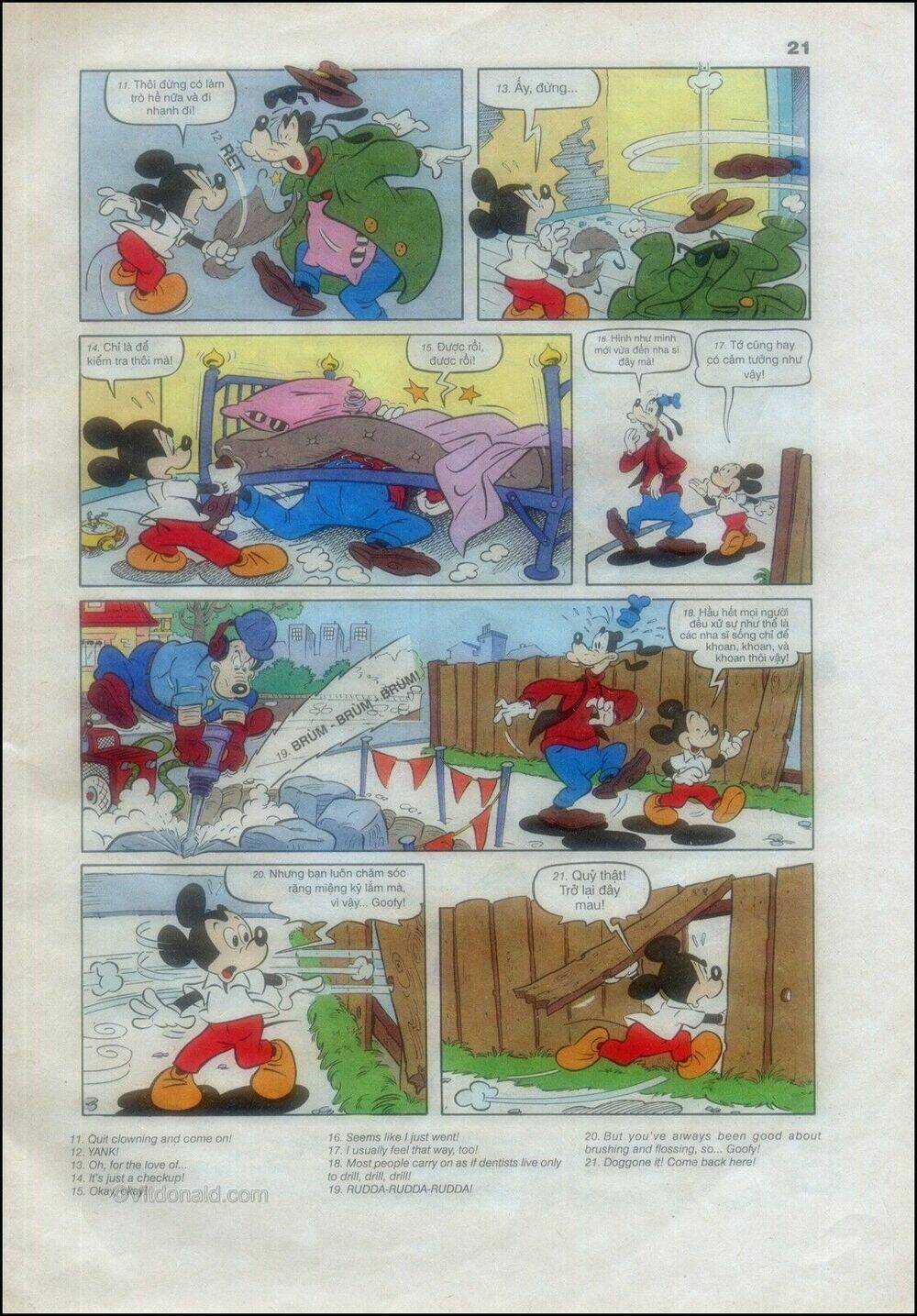 Donald Và Bạn Hữu Chapter 8 trang 21