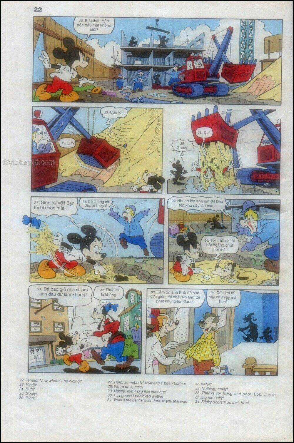Donald Và Bạn Hữu Chapter 8 trang 22