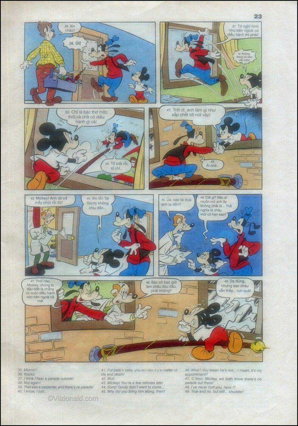 Donald Và Bạn Hữu Chapter 8 trang 23