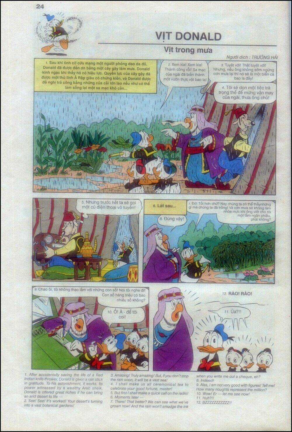 Donald Và Bạn Hữu Chapter 8 trang 24