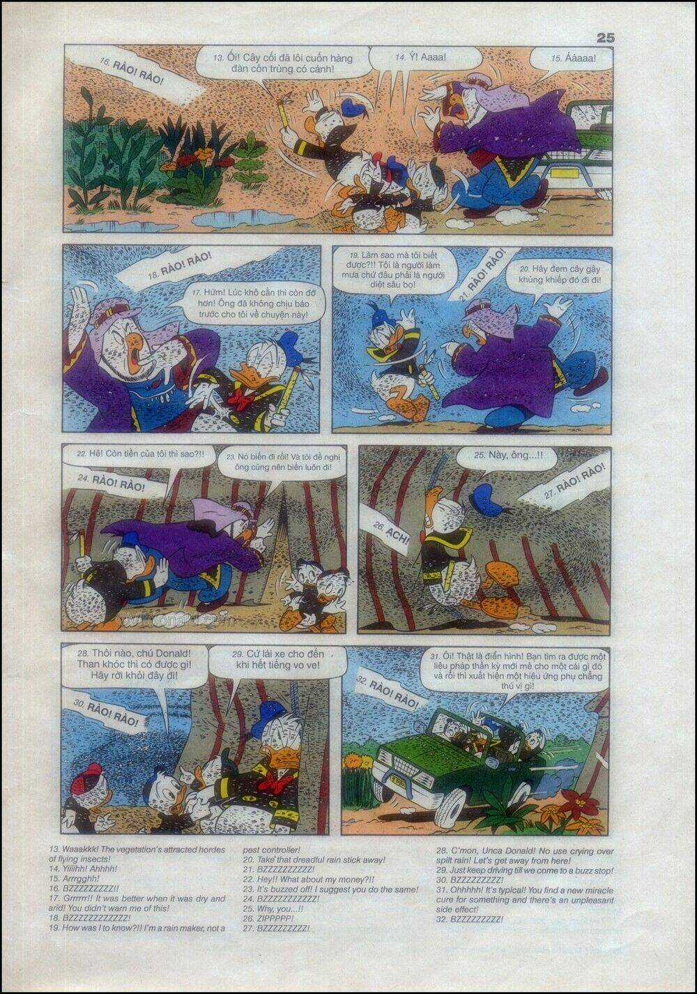 Donald Và Bạn Hữu Chapter 8 trang 25