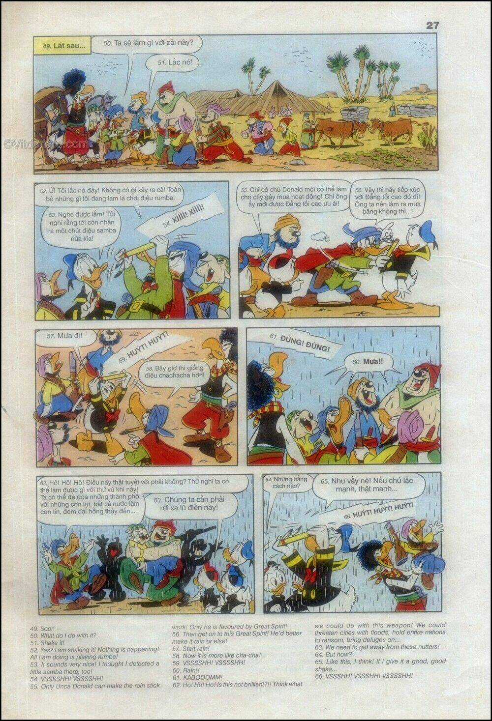 Donald Và Bạn Hữu Chapter 8 trang 27
