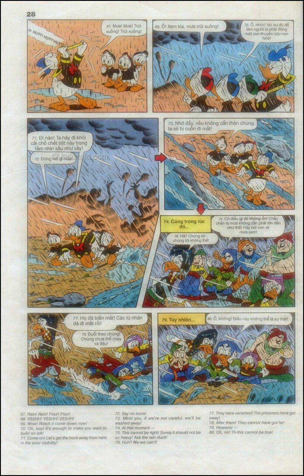 Donald Và Bạn Hữu Chapter 8 trang 28