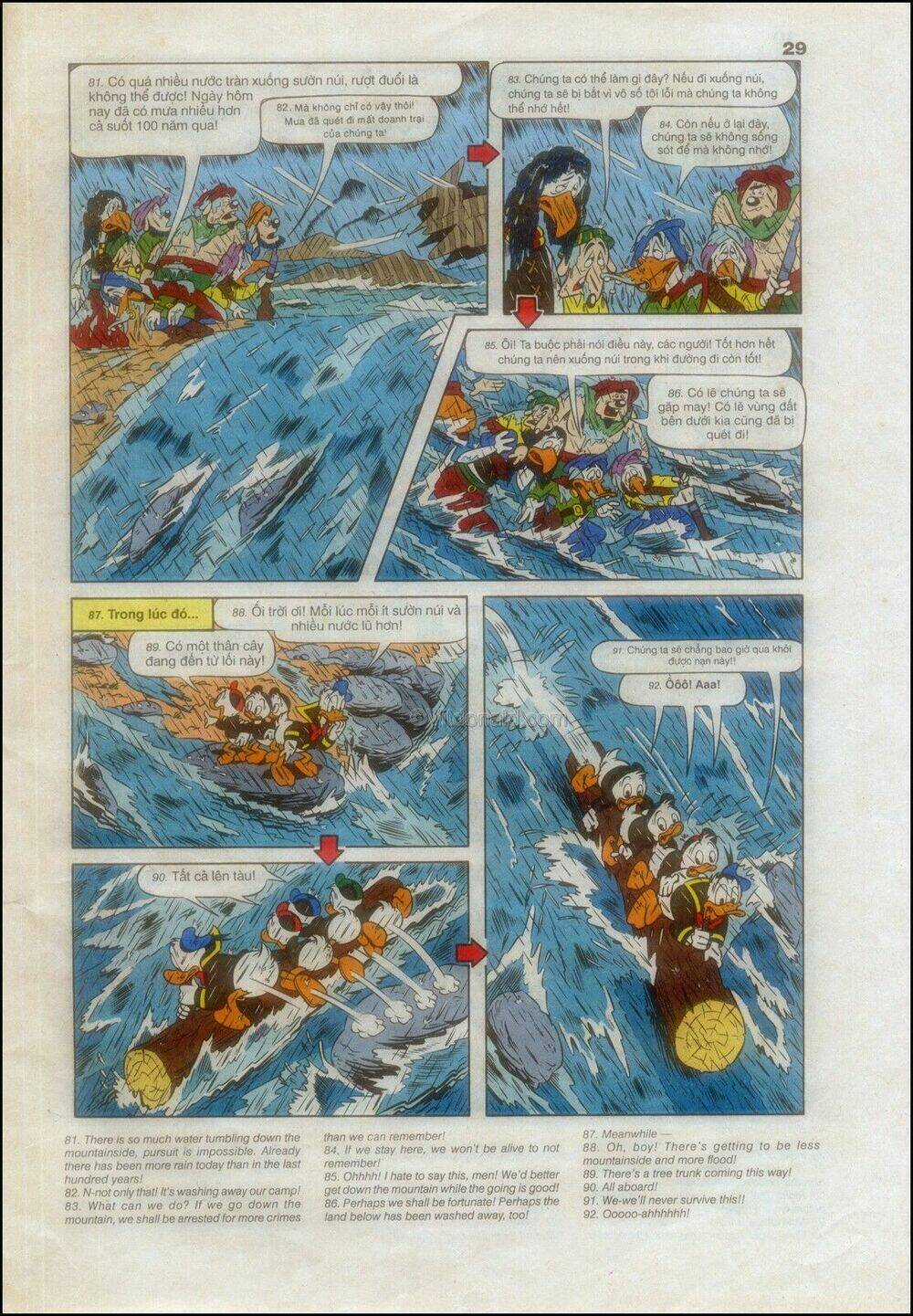 Donald Và Bạn Hữu Chapter 8 trang 29