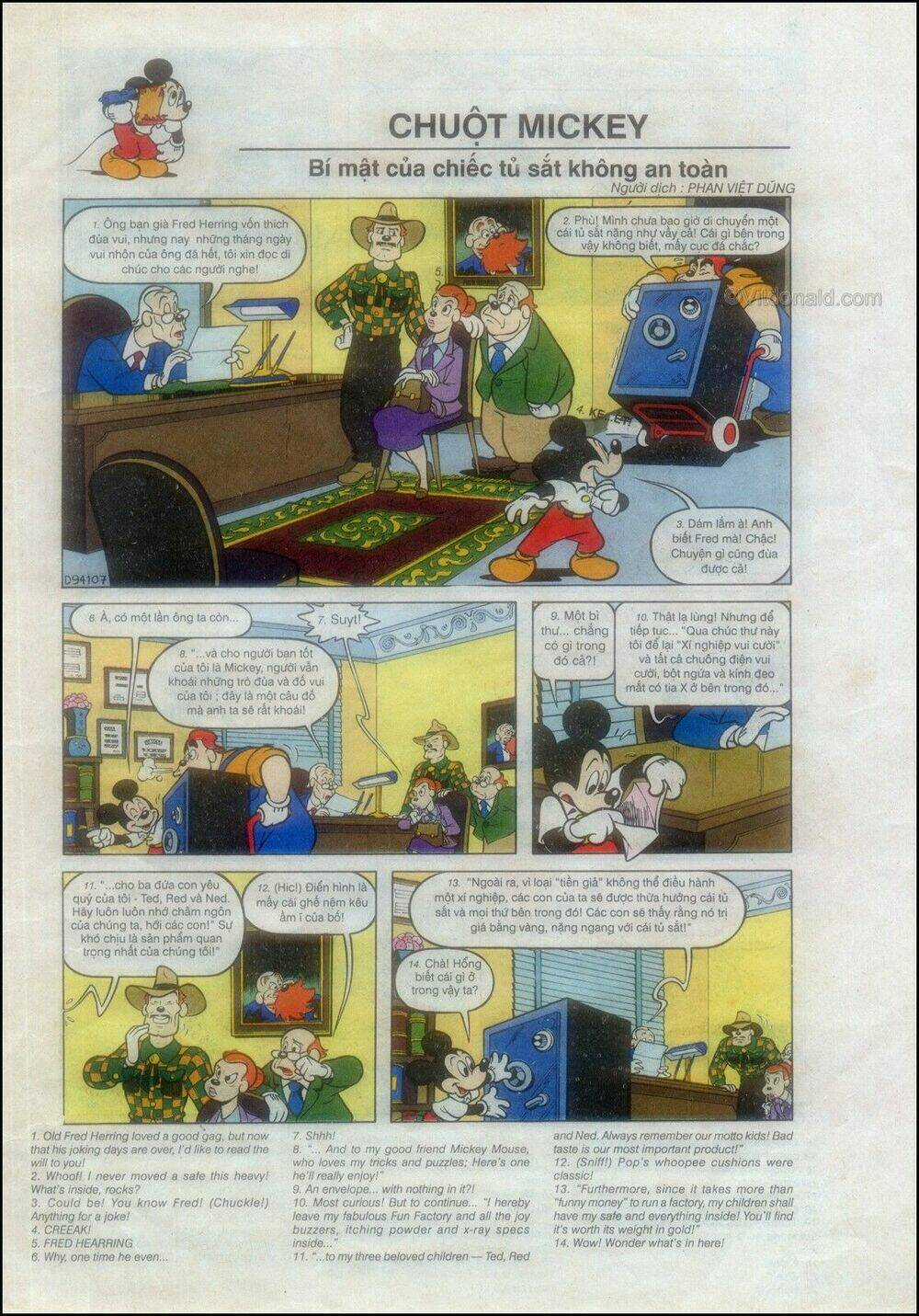 Donald Và Bạn Hữu Chapter 8 trang 3