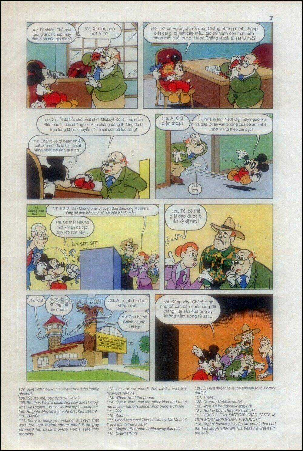 Donald Và Bạn Hữu Chapter 8 trang 9