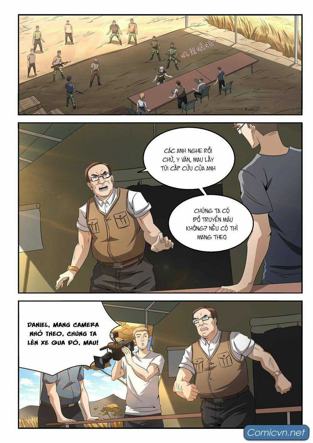 Dong Binh Chiến Tranh Chapter 4 trang 7