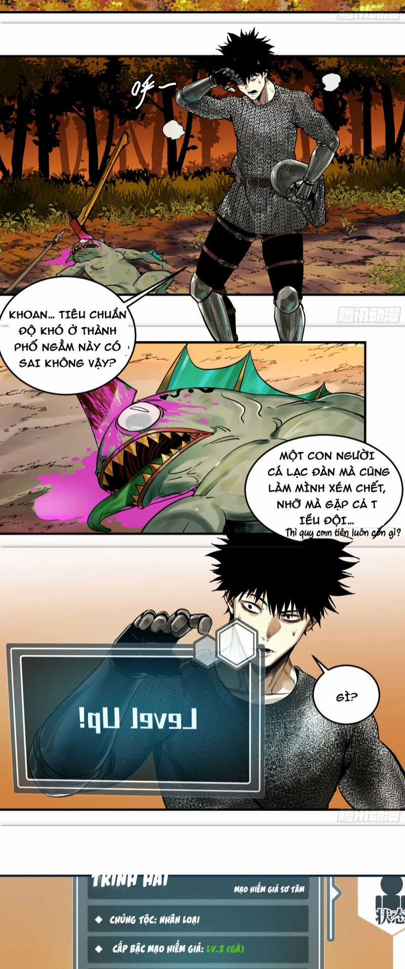 Đồng Hành Cùng Tử Vong: Bắt Đầu Với Ngư Nhân Địa Hạ Thành Chapter 2 trang 9