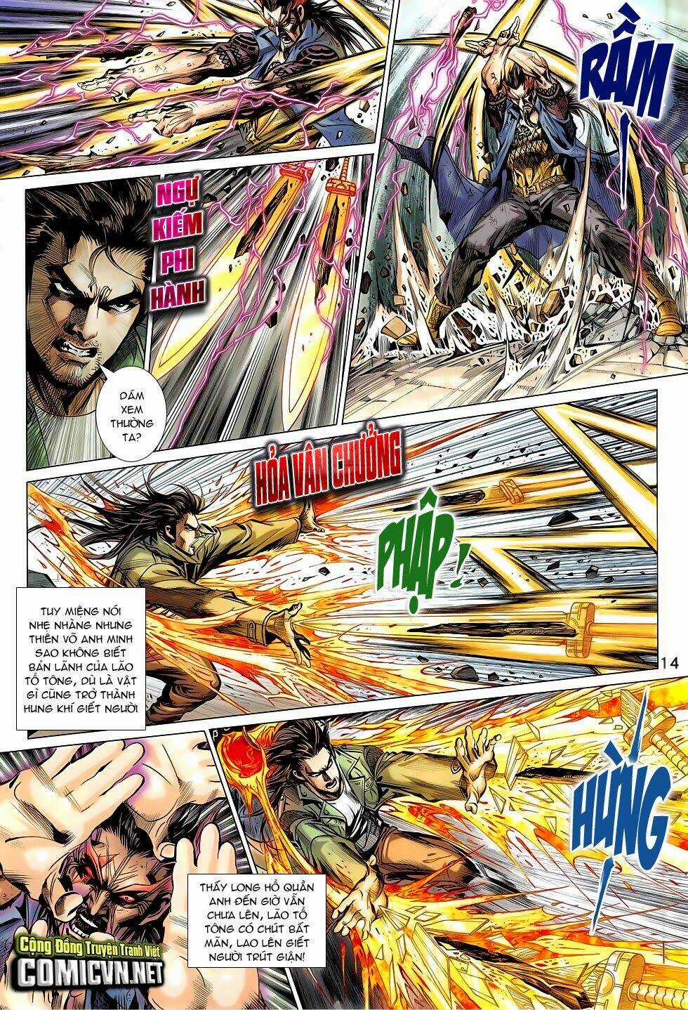 Đông Phương Chân Long Chapter 50 trang 13