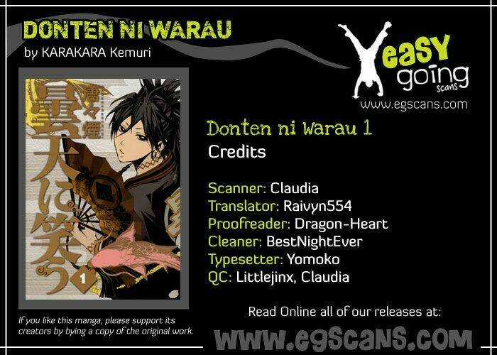 Donten ni Warau Chapter 1 trang 2