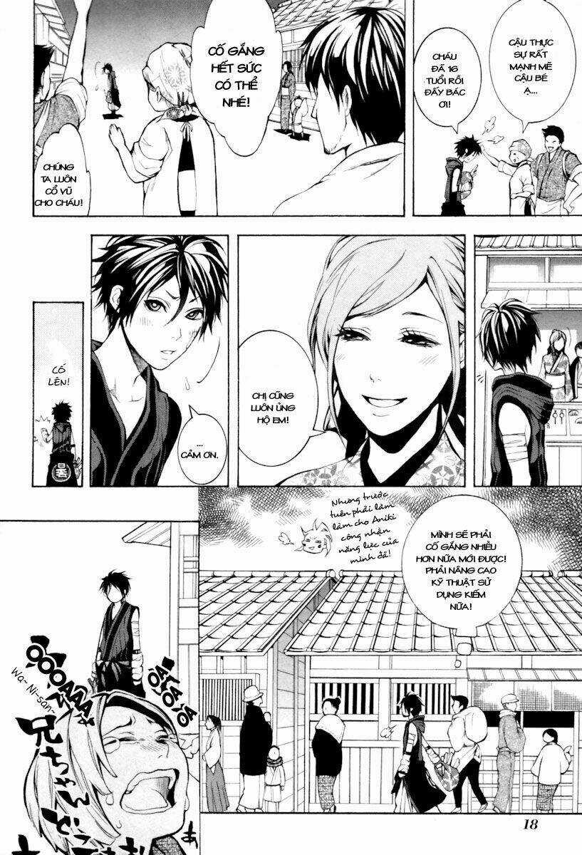 Donten ni Warau Chapter 4 trang 21