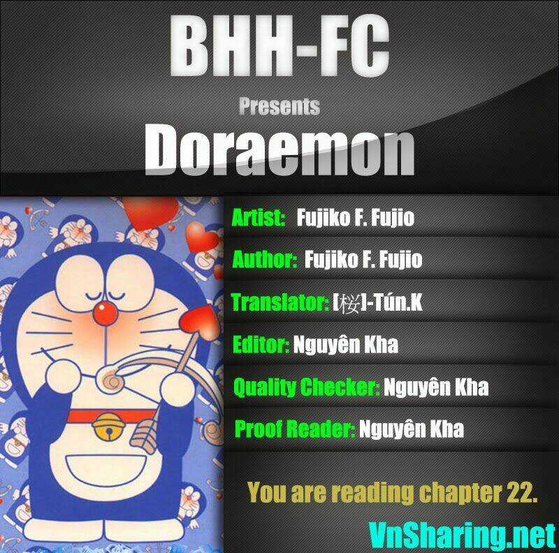 Doraemon [Bản Đẹp] Chapter 22 trang 0