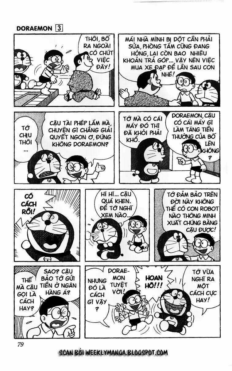 Doraemon [Bản Đẹp] Chapter 42 trang 3