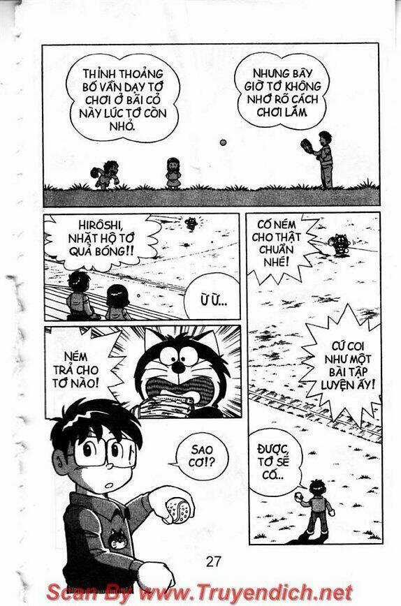 Doraemon Bóng Chày Chapter 1 trang 22
