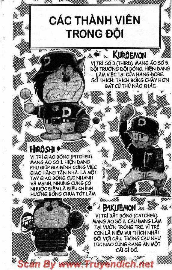 Doraemon Bóng Chày Chapter 1 trang 3