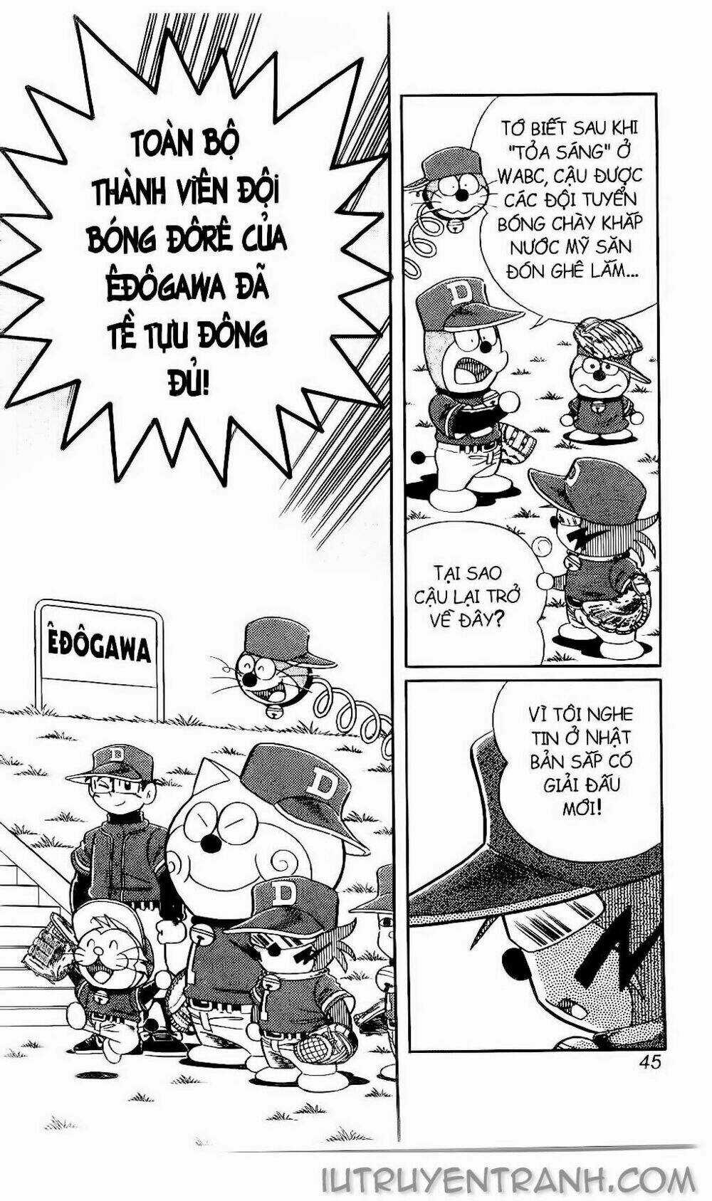 Doraemon Bóng Chày Chapter 102 trang 4