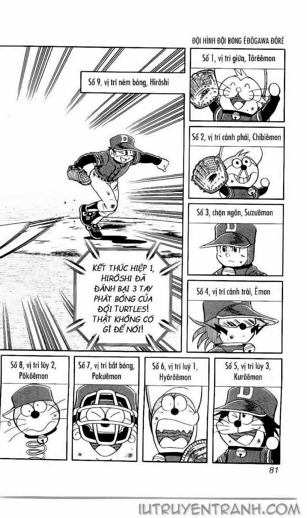 Doraemon Bóng Chày Chapter 103 trang 8