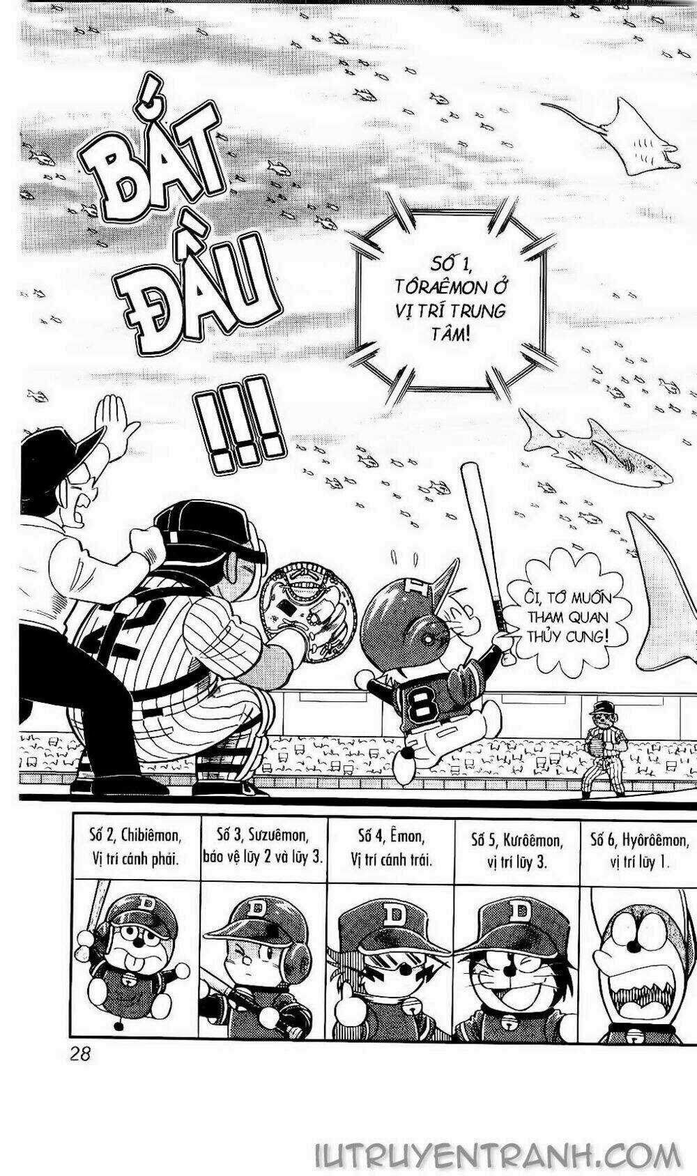 Doraemon Bóng Chày Chapter 106 trang 24