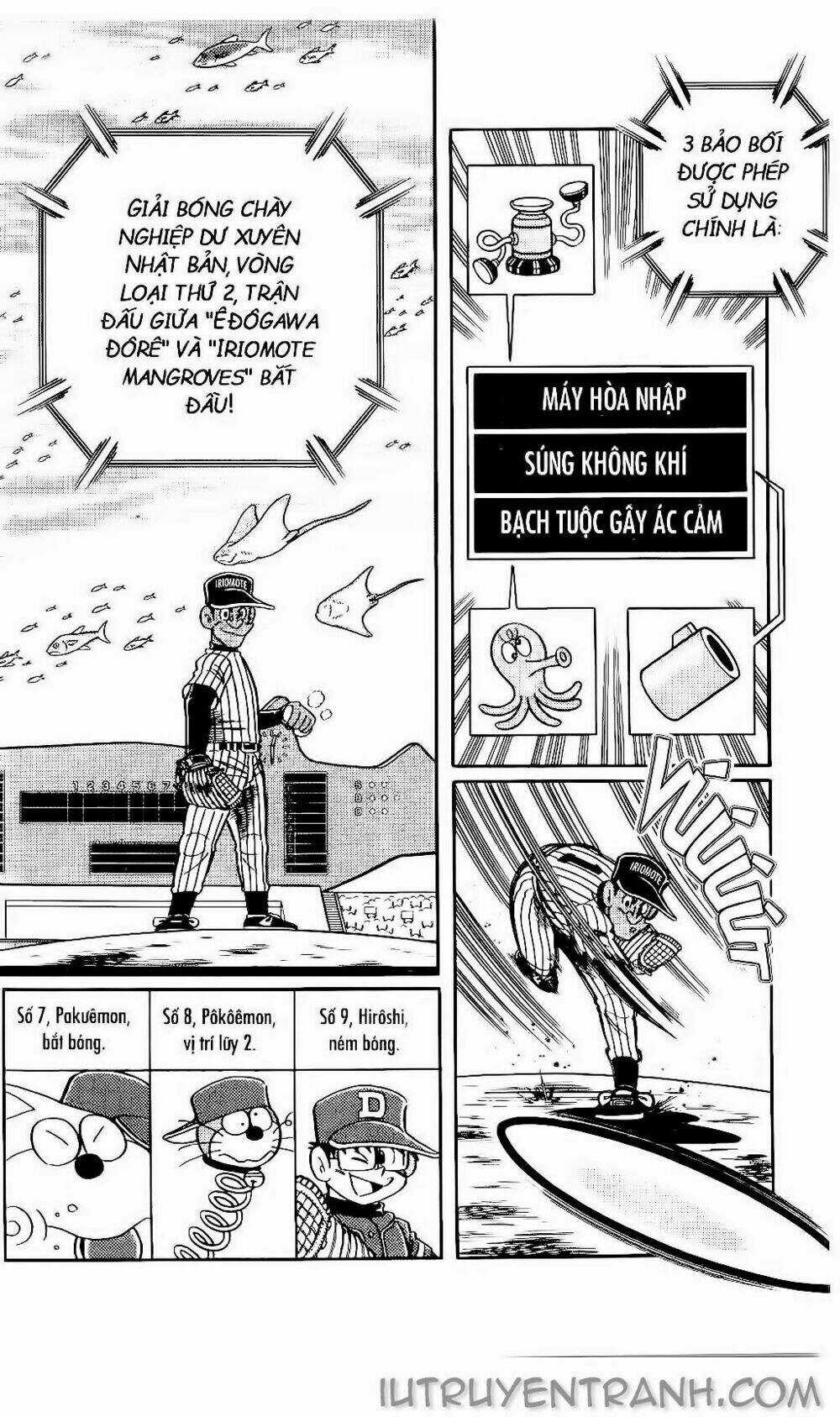 Doraemon Bóng Chày Chapter 106 trang 25