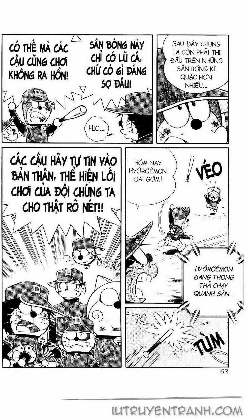 Doraemon Bóng Chày Chapter 107 trang 22