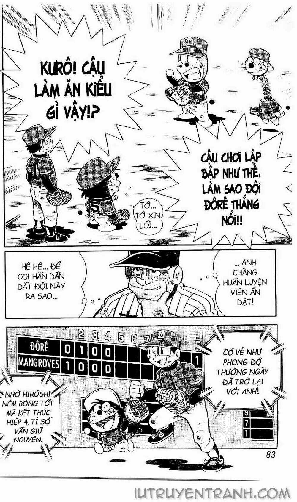 Doraemon Bóng Chày Chapter 108 trang 8