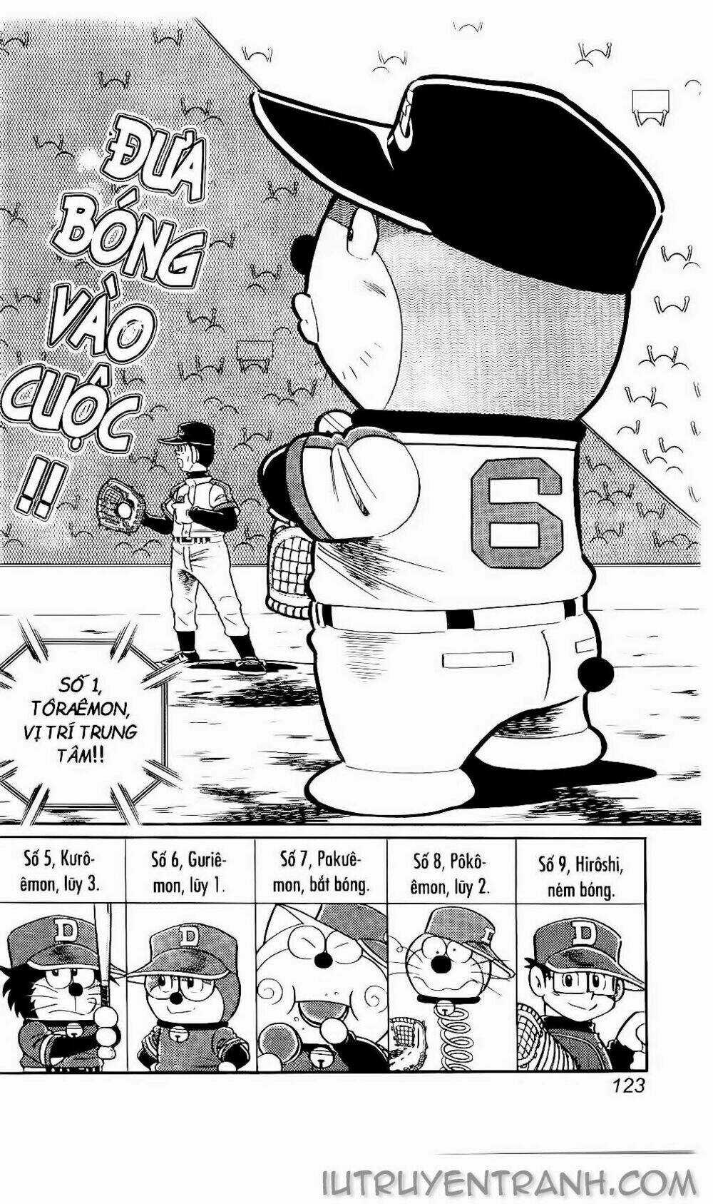Doraemon Bóng Chày Chapter 109 trang 12
