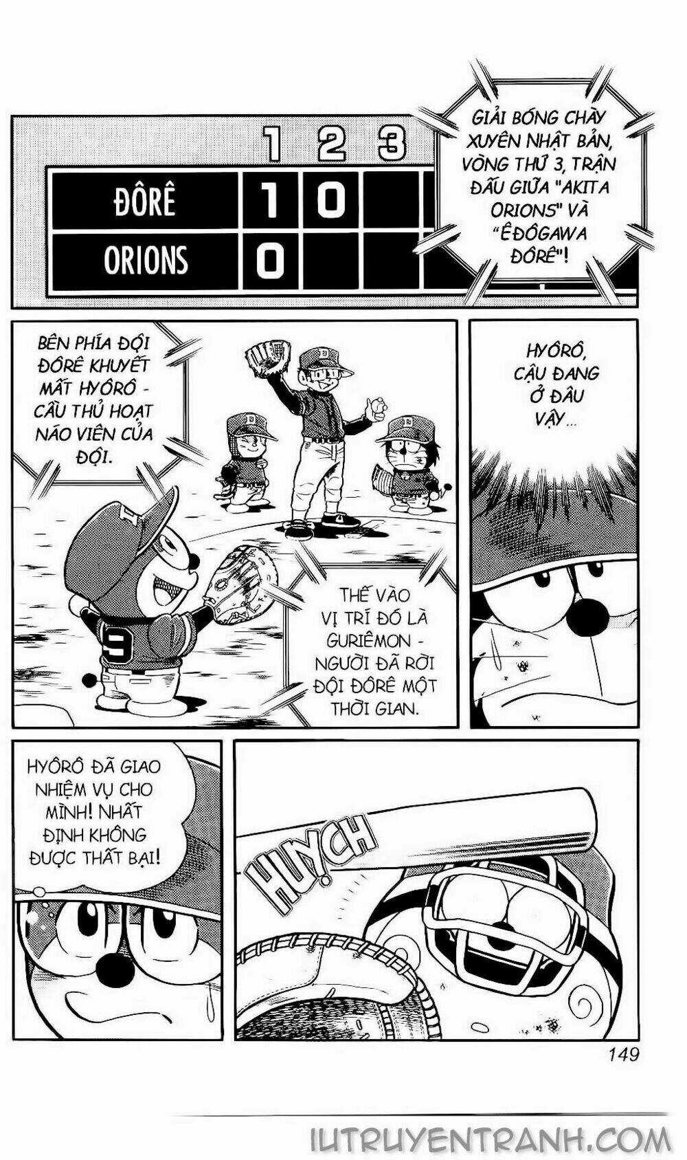 Doraemon Bóng Chày Chapter 109 trang 38