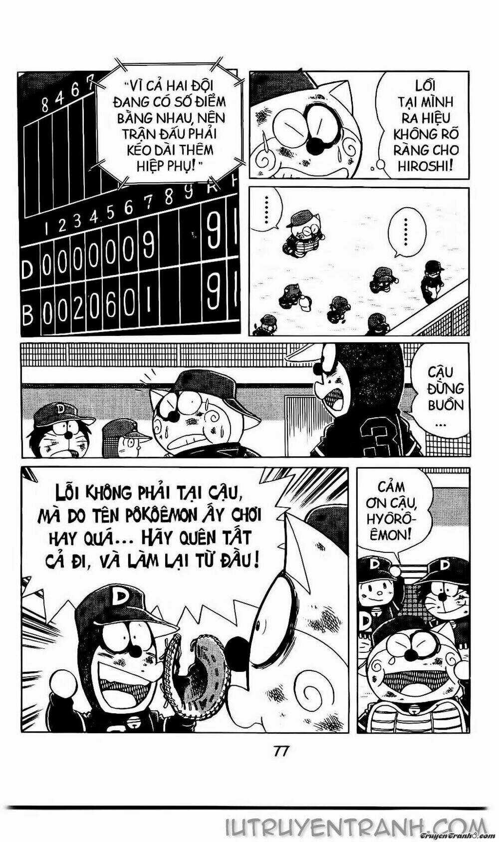 Doraemon Bóng Chày Chapter 11 trang 20