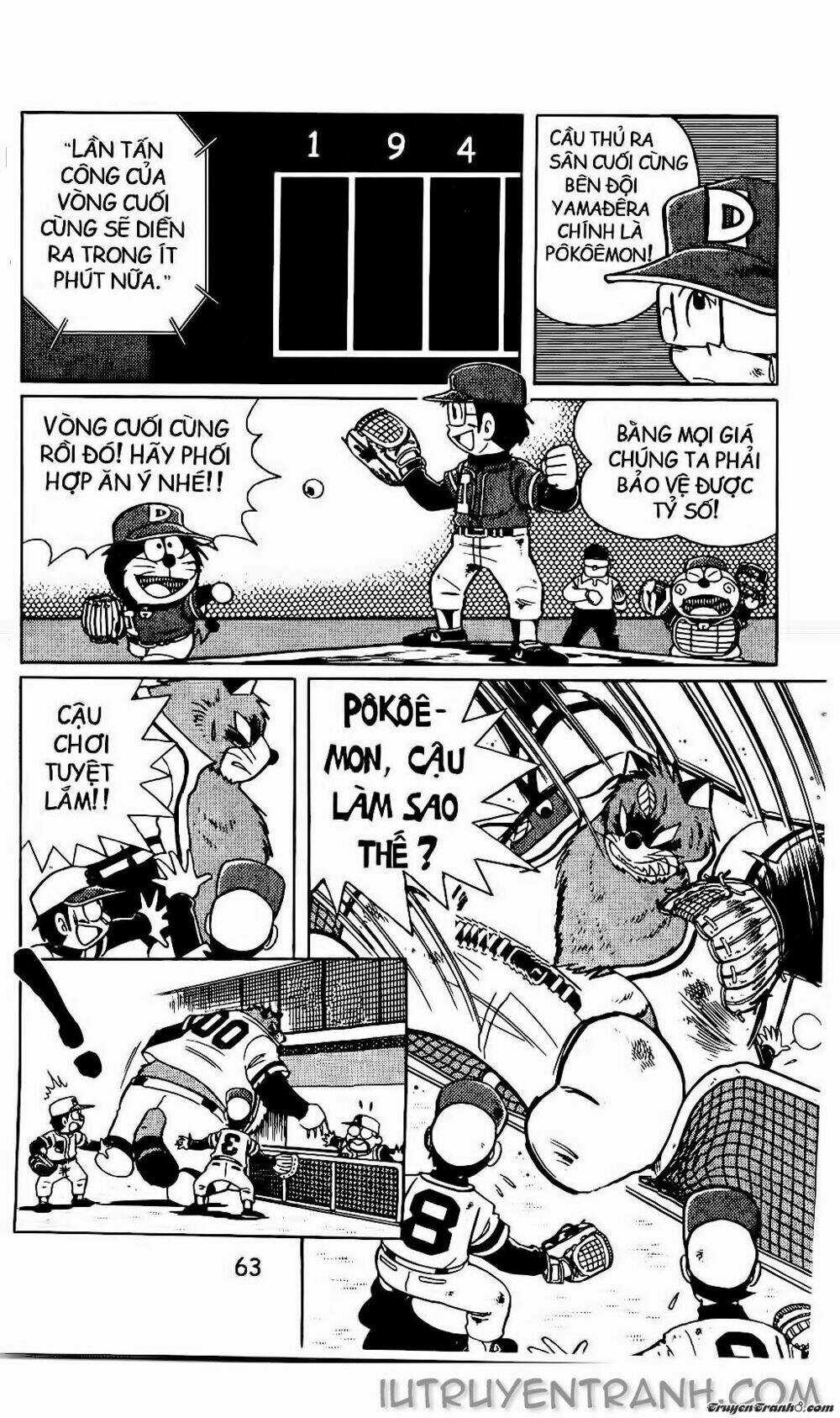 Doraemon Bóng Chày Chapter 11 trang 6