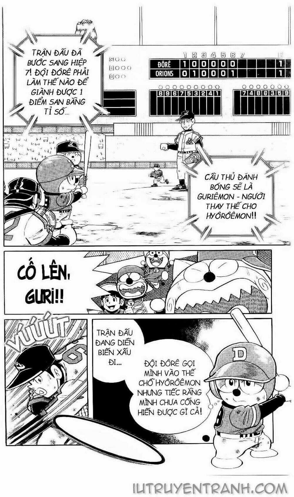 Doraemon Bóng Chày Chapter 111 trang 13
