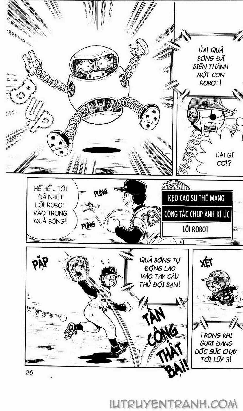 Doraemon Bóng Chày Chapter 111 trang 22