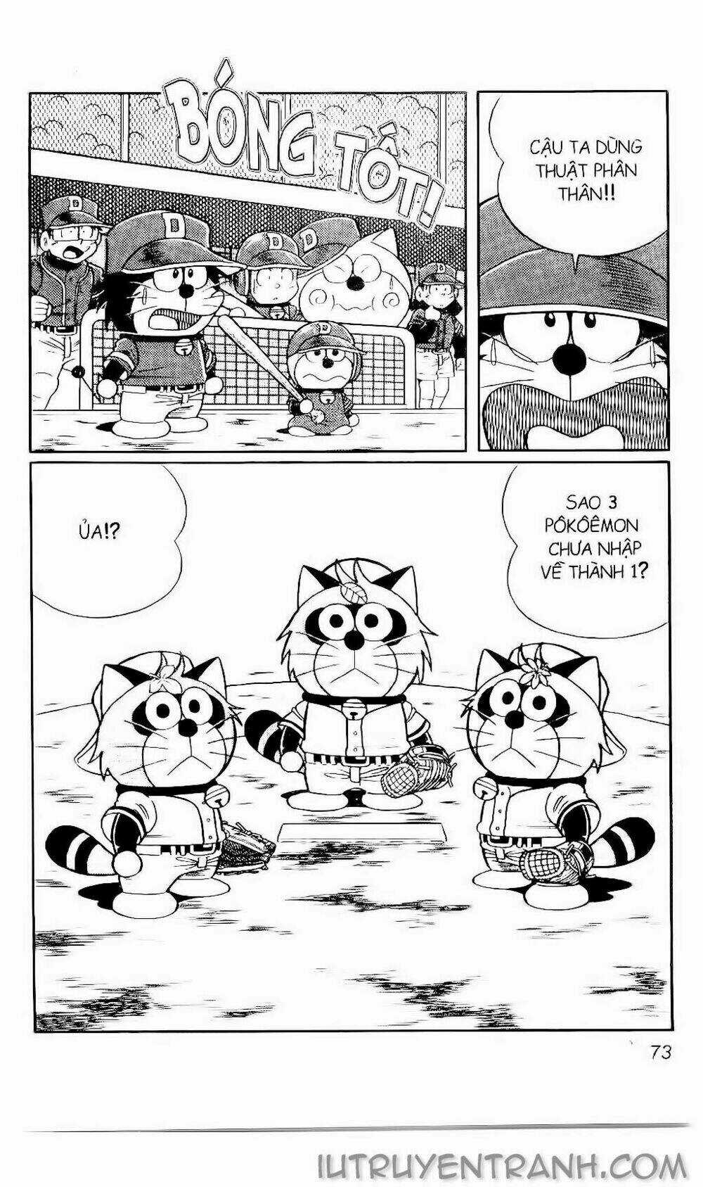 Doraemon Bóng Chày Chapter 112 trang 36