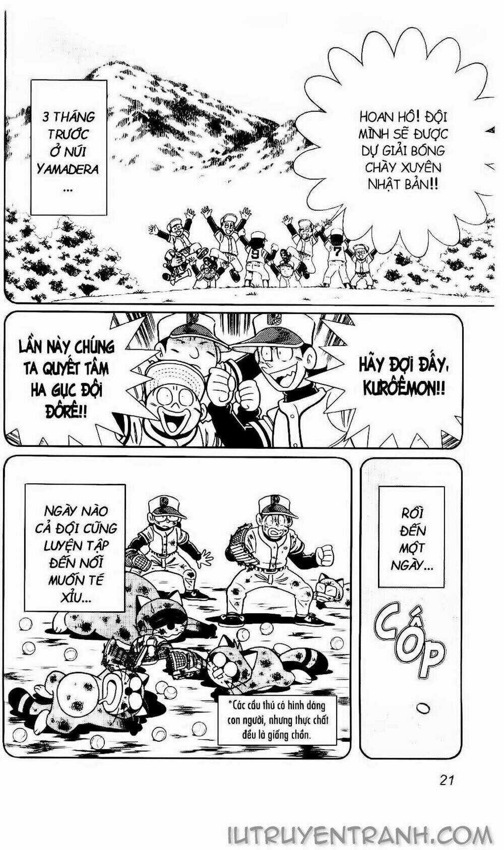 Doraemon Bóng Chày Chapter 117 trang 17