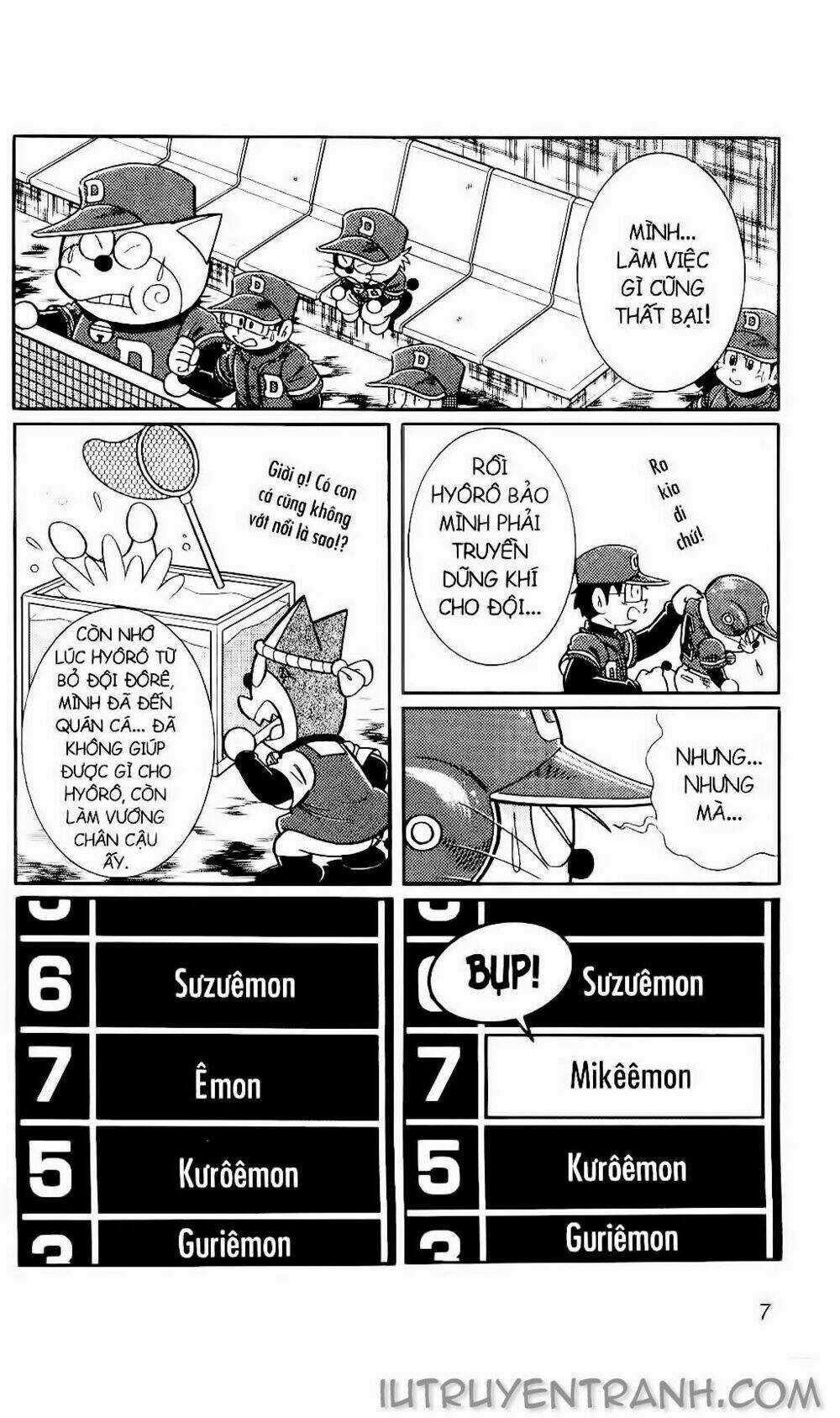 Doraemon Bóng Chày Chapter 117 trang 3