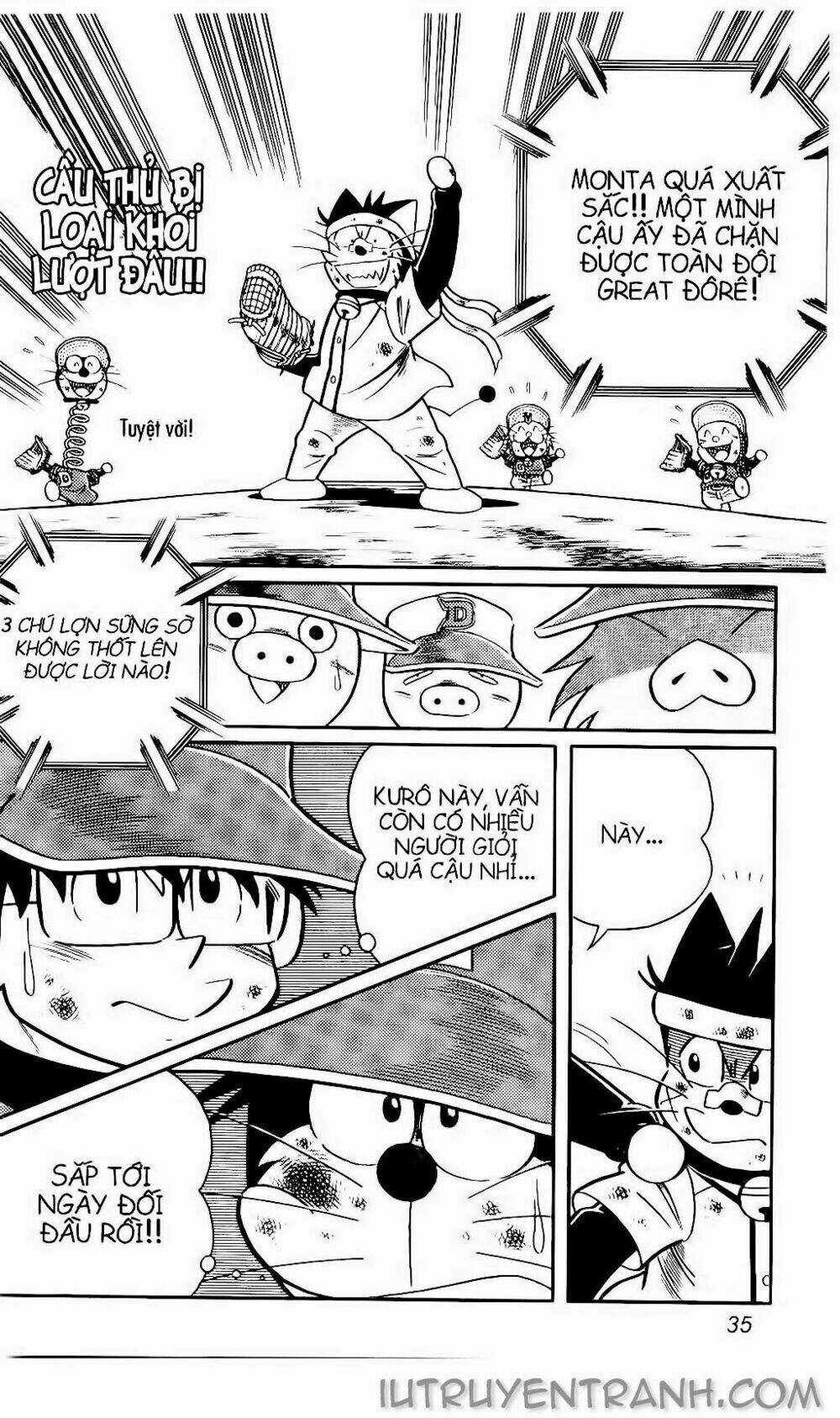 Doraemon Bóng Chày Chapter 124 trang 31