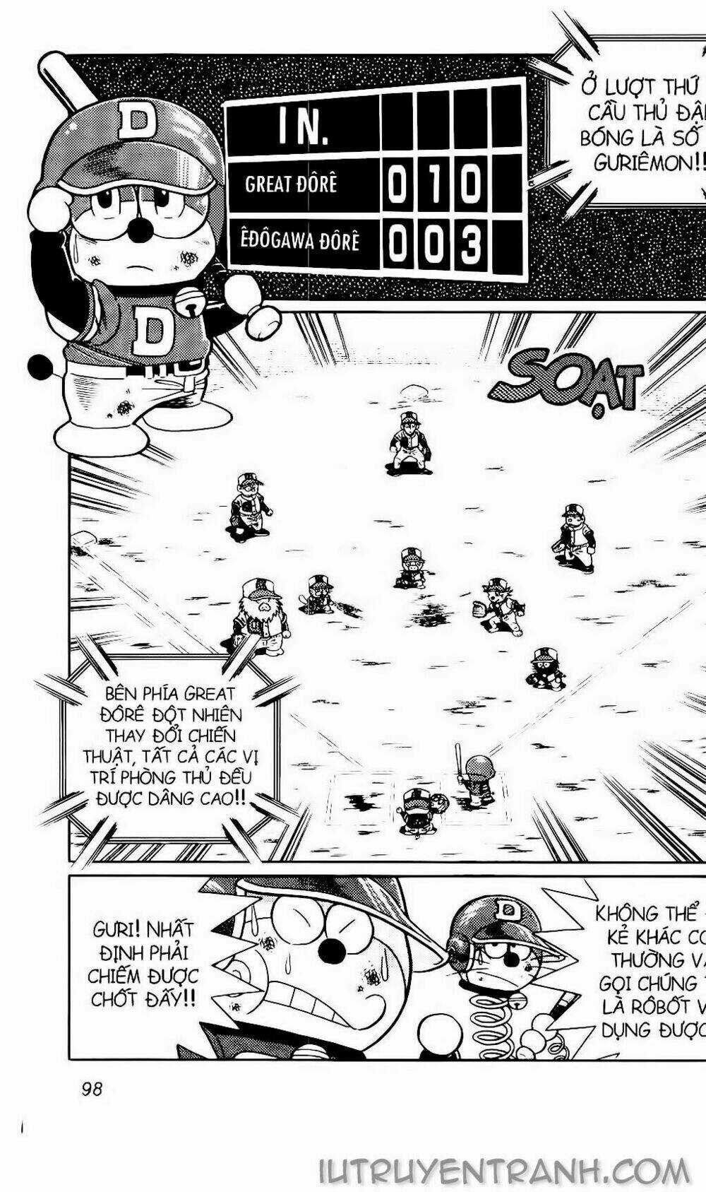 Doraemon Bóng Chày Chapter 126 trang 30