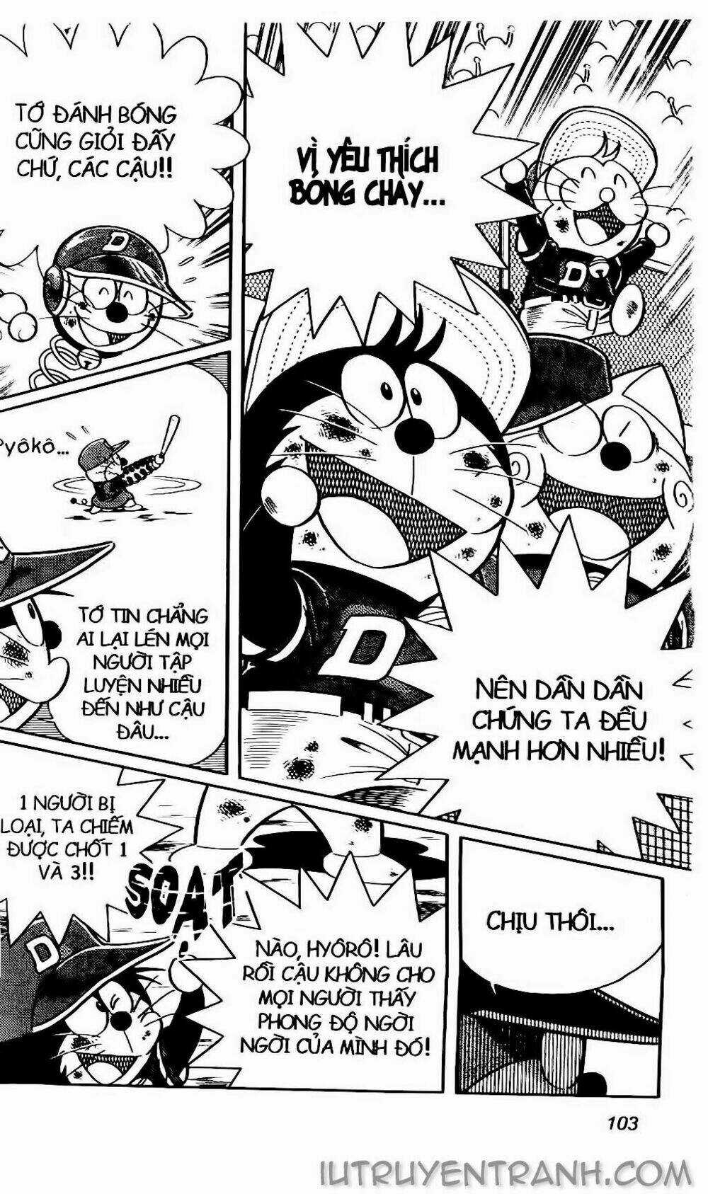 Doraemon Bóng Chày Chapter 126 trang 35