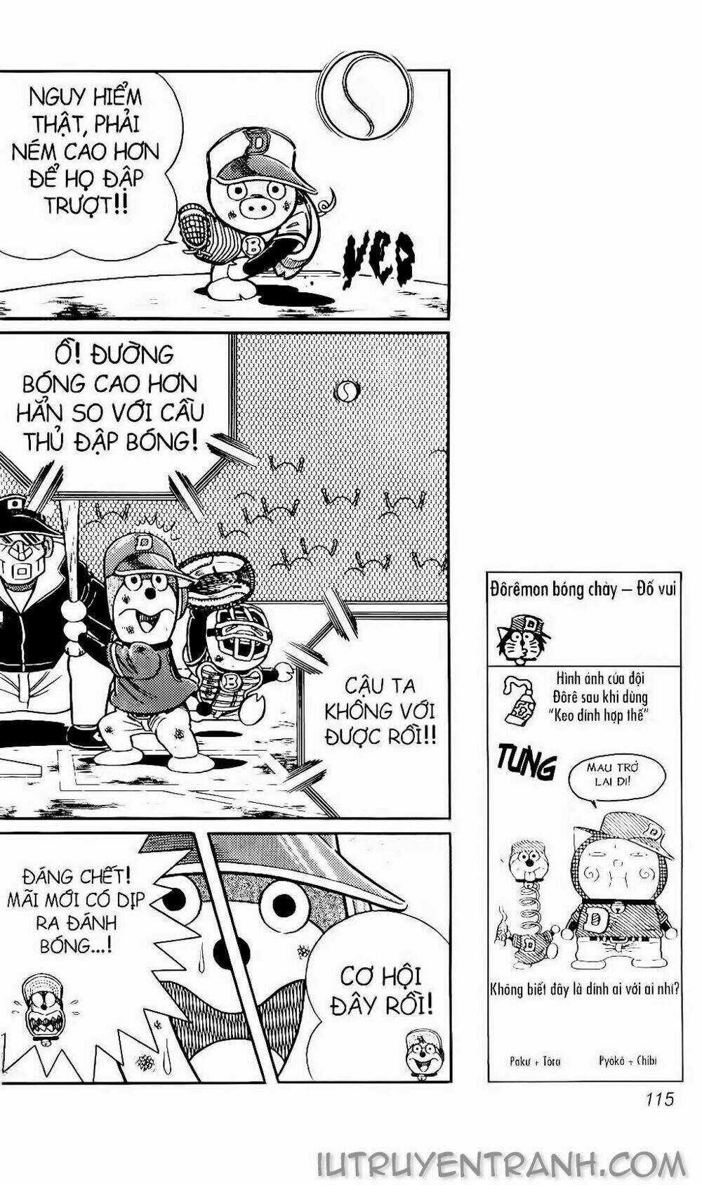 Doraemon Bóng Chày Chapter 127 trang 11