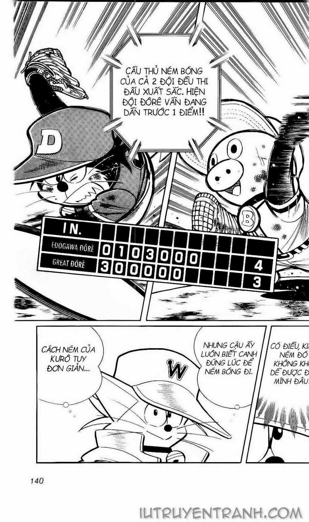 Doraemon Bóng Chày Chapter 128 trang 4