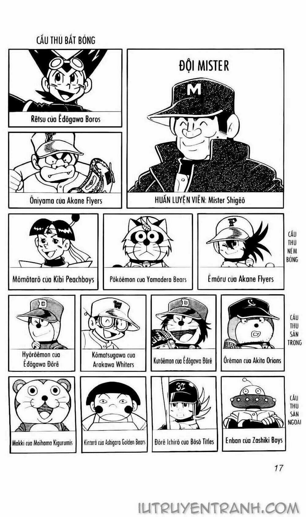 Doraemon Bóng Chày Chapter 129 trang 14