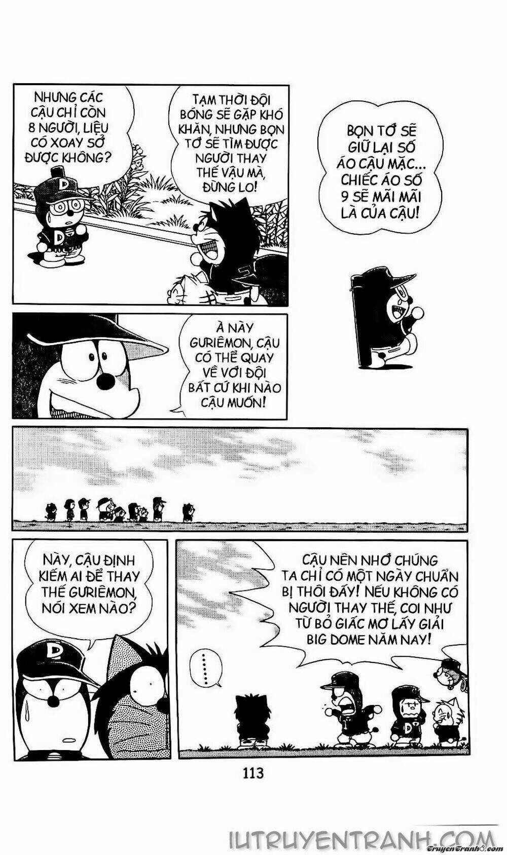 Doraemon Bóng Chày Chapter 13 trang 10